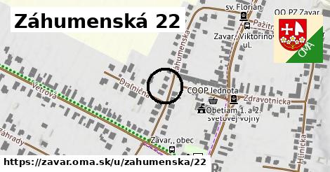 Záhumenská 22, Zavar