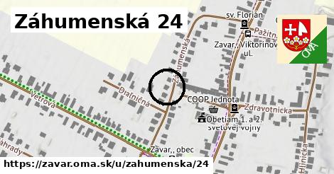 Záhumenská 24, Zavar