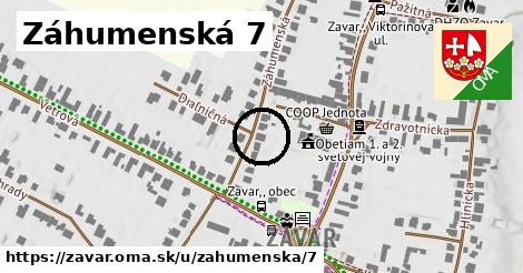 Záhumenská 7, Zavar