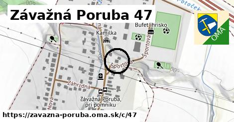 Závažná Poruba <span class="supisne">47</span>