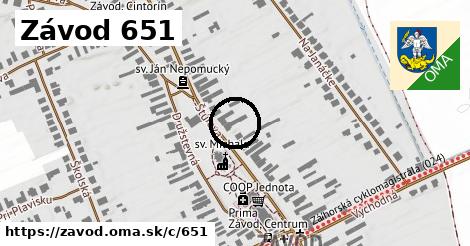 Závod <span class="supisne">651</span>