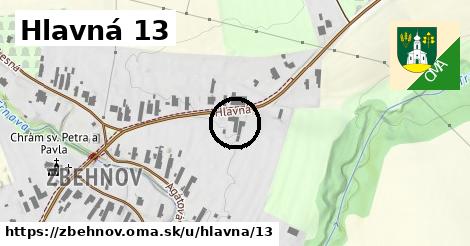 Hlavná 13, Zbehňov