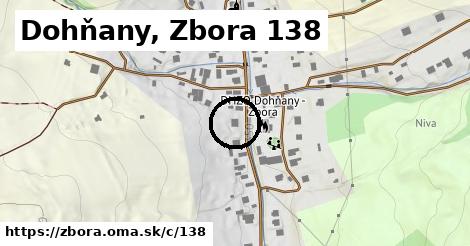 Dohňany, Zbora <span class="supisne">138</span>