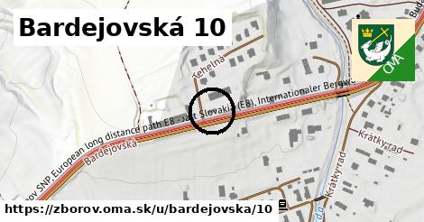 Bardejovská 10, Zborov