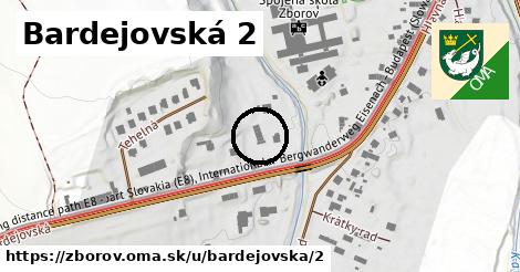 Bardejovská 2, Zborov