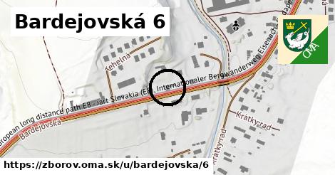 Bardejovská 6, Zborov