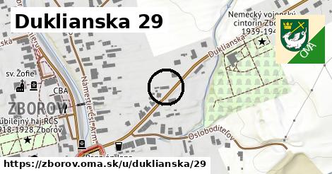 Duklianska 29, Zborov