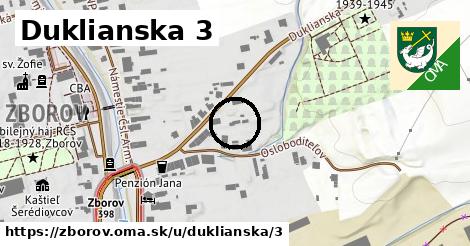 Duklianska 3, Zborov