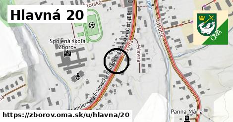 Hlavná 20, Zborov