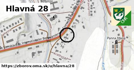 Hlavná 28, Zborov