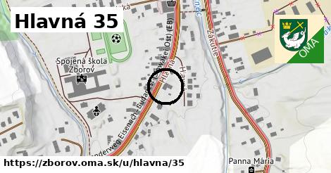 Hlavná 35, Zborov