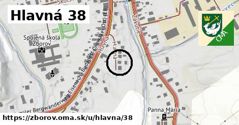 Hlavná 38, Zborov