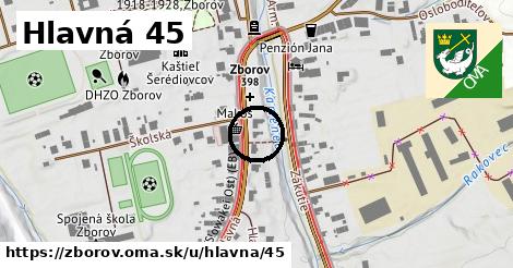 Hlavná 45, Zborov