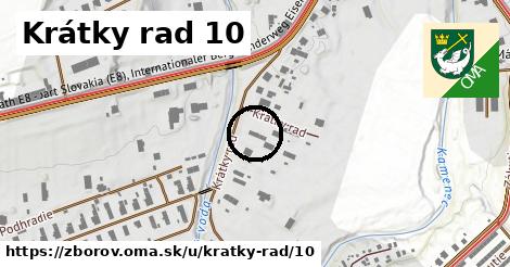 Krátky rad 10, Zborov