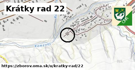 Krátky rad 22, Zborov