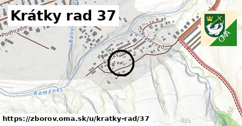 Krátky rad 37, Zborov