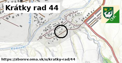 Krátky rad 44, Zborov