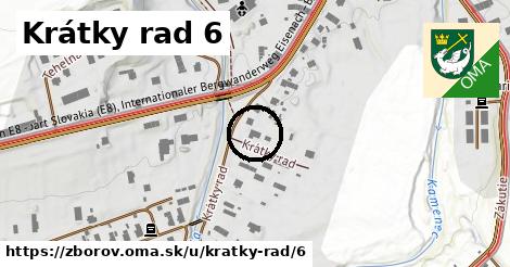 Krátky rad 6, Zborov