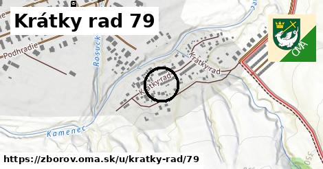 Krátky rad 79, Zborov