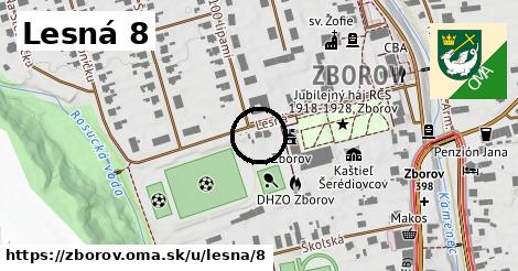 Lesná 8, Zborov