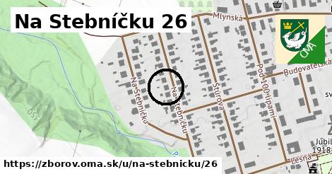 Na Stebníčku 26, Zborov