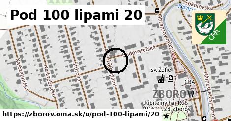 Pod 100 lipami 20, Zborov