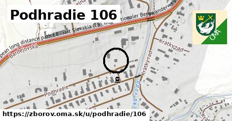 Podhradie 106, Zborov