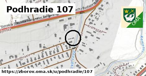 Podhradie 107, Zborov