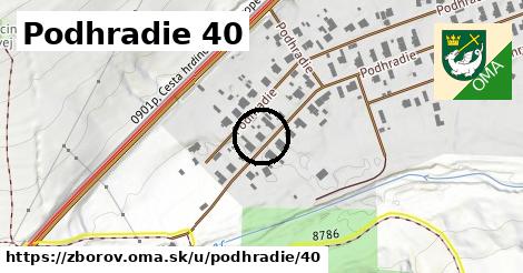 Podhradie 40, Zborov