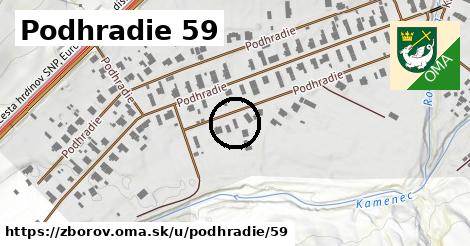 Podhradie 59, Zborov