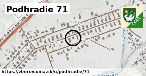 Podhradie 71, Zborov