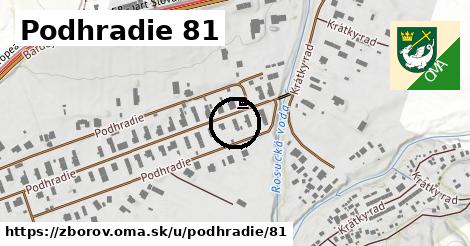 Podhradie 81, Zborov
