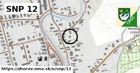 SNP 12, Zborov