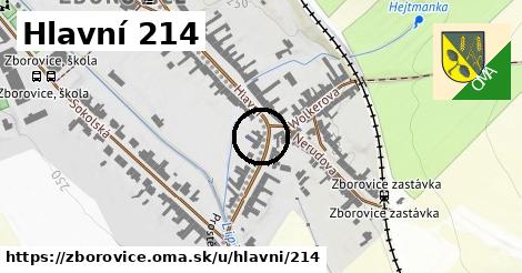 Hlavní 214, Zborovice