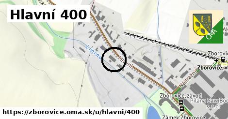 Hlavní 400, Zborovice