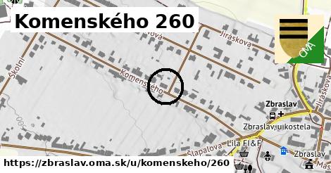 Komenského 260, Zbraslav