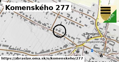 Komenského 277, Zbraslav