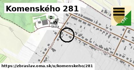 Komenského 281, Zbraslav