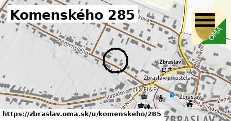 Komenského 285, Zbraslav