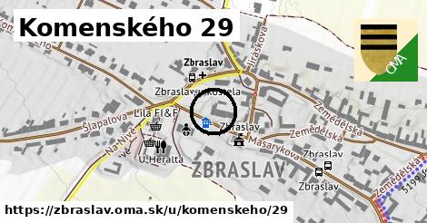 Komenského 29, Zbraslav