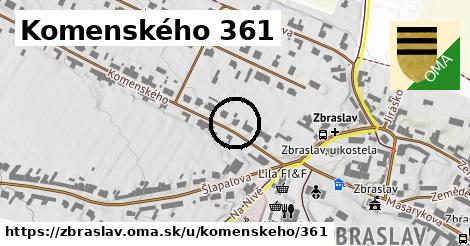 Komenského 361, Zbraslav