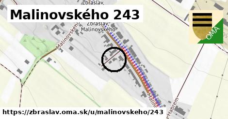 Malinovského 243, Zbraslav