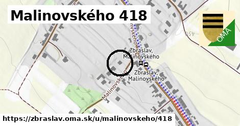 Malinovského 418, Zbraslav