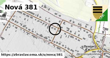 Nová 381, Zbraslav