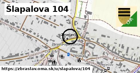 Šlapalova 104, Zbraslav