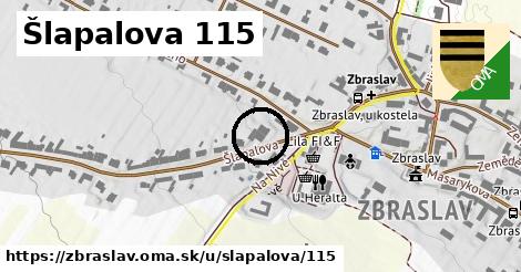 Šlapalova 115, Zbraslav