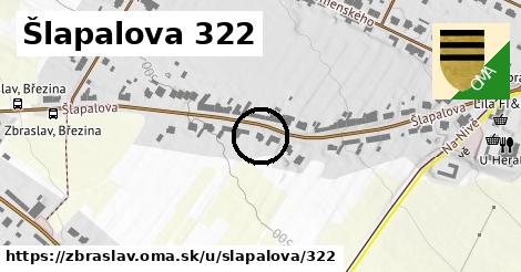 Šlapalova 322, Zbraslav