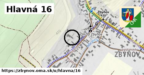 Hlavná 16, Zbyňov