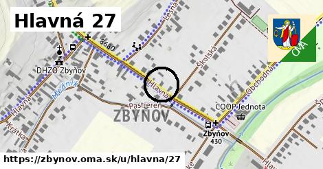 Hlavná 27, Zbyňov