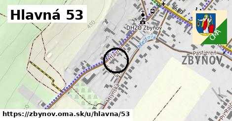 Hlavná 53, Zbyňov